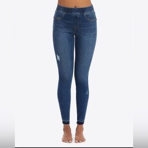 SPANX Dark Blue Skinny Jeans